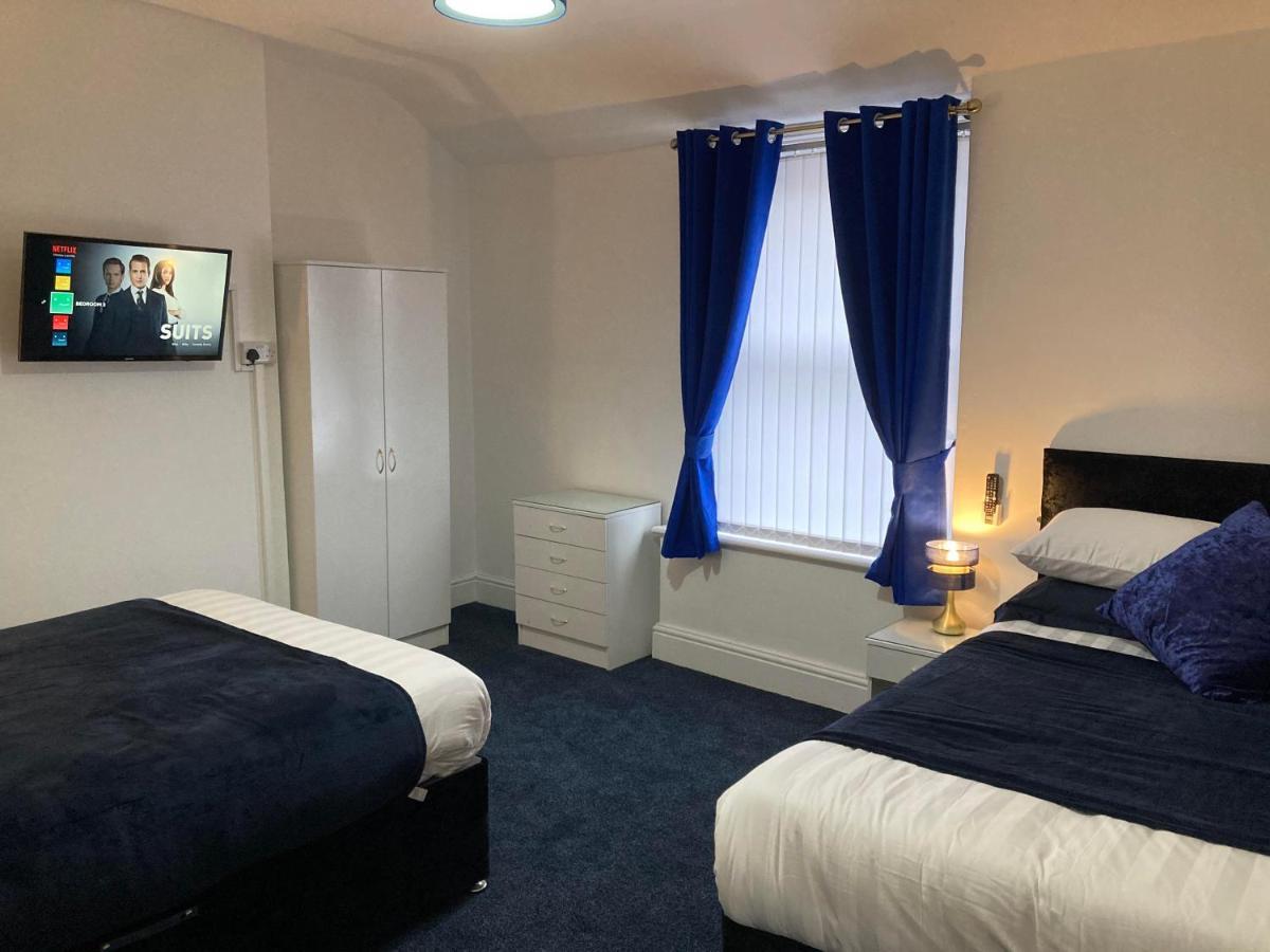 Agapi Apartment - Sea View Sleeps Ten Blackpool Exteriör bild